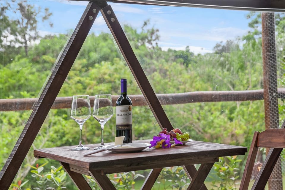 Glamping Serra da Canastra - Casinha de Hortelã - Domo Embaúba Luxury tent in State of São Paulo