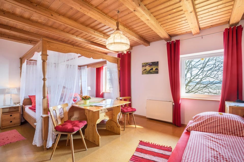 Property building, Living room, Bedroom
