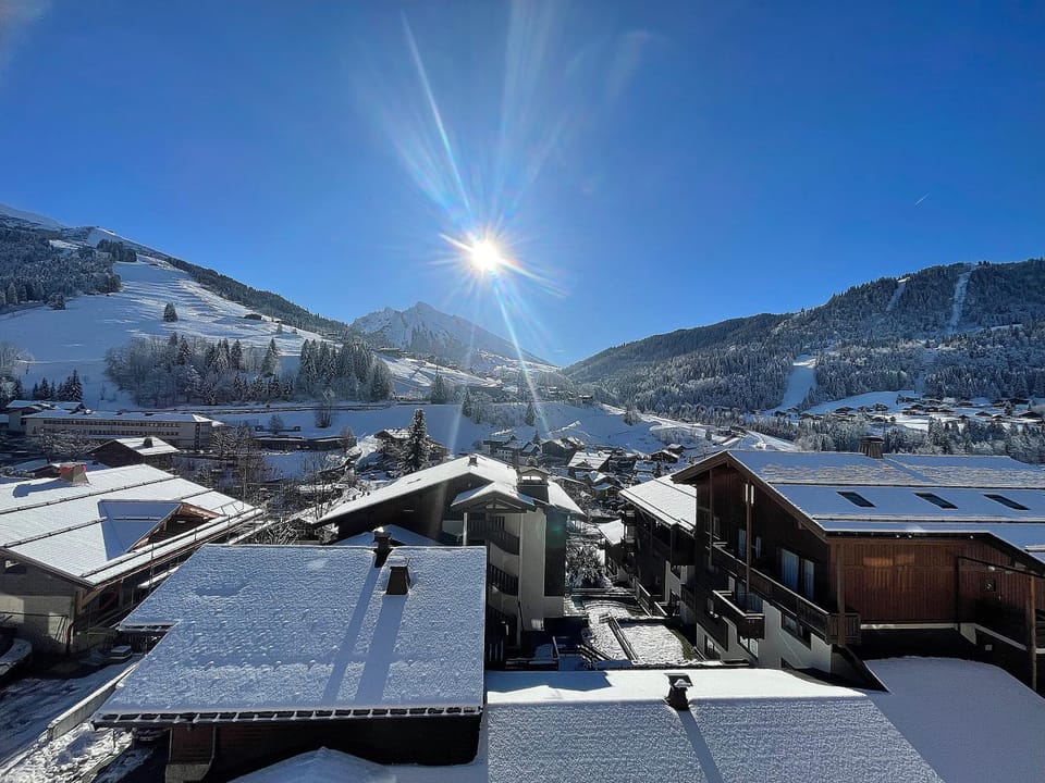 Day, Natural landscape, Winter, Mountain view