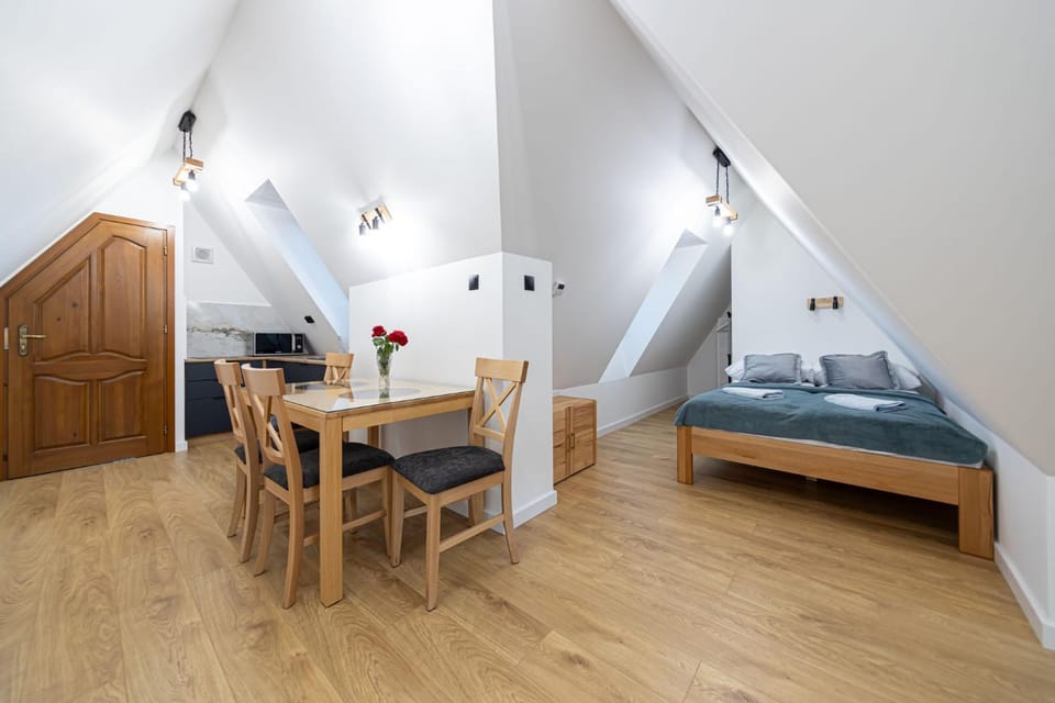 Bed, Kitchen or kitchenette, Living room, Photo of the whole room, Seating area, Dining area, Bedroom