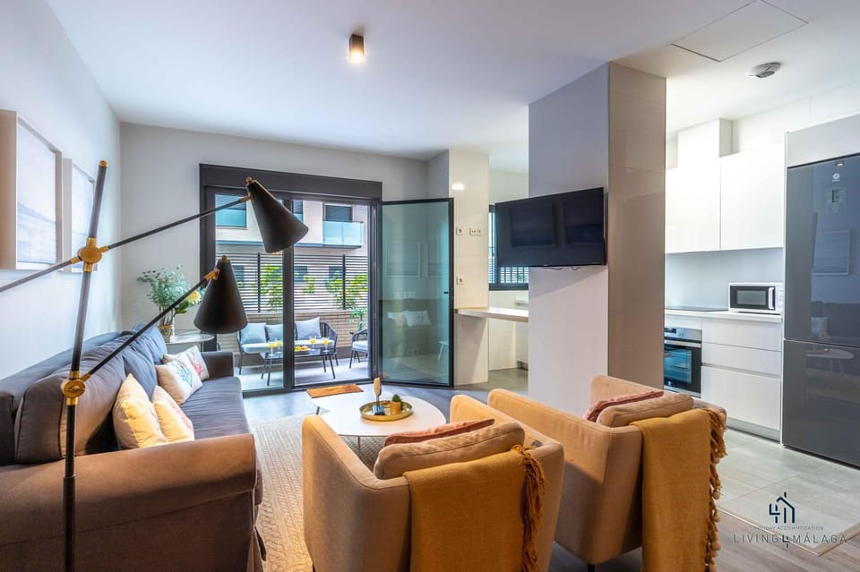 Kitchen or kitchenette, Living room