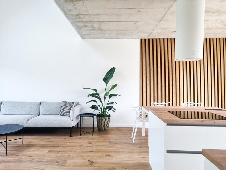 Living room, Seating area, Dining area