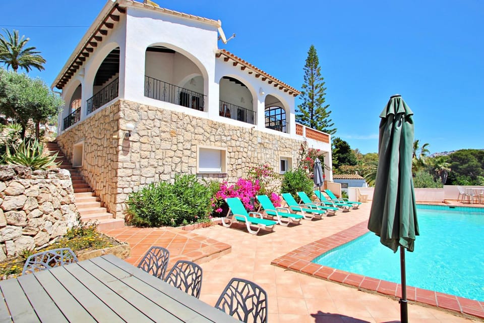 Dos Chicas - sea view villa with private pool in Moraira Villa in Marina Alta