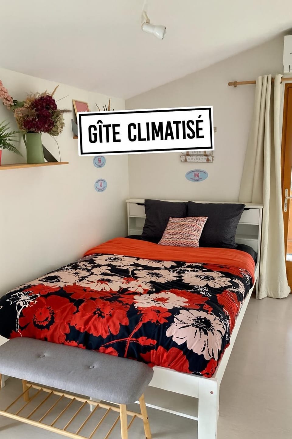 Duplex climatisé, balcon, check-in autonome Apartment in Auvergne-Rhône-Alpes