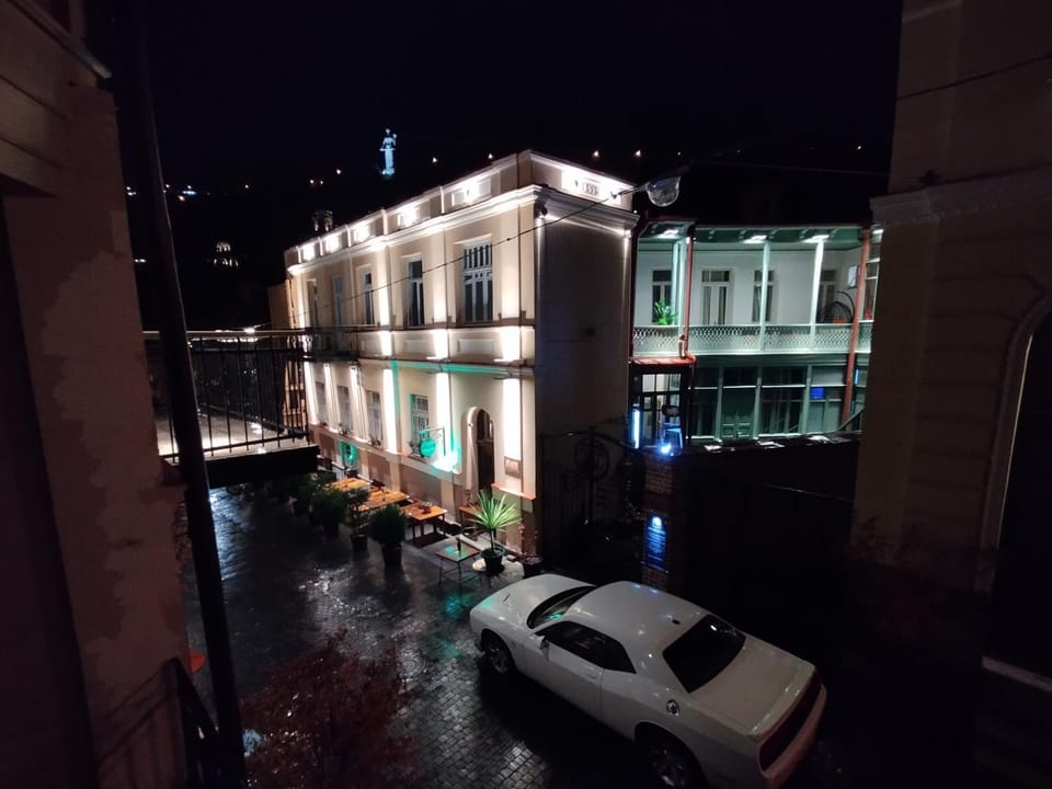 Property building, Night, Neighbourhood, Street view, Location