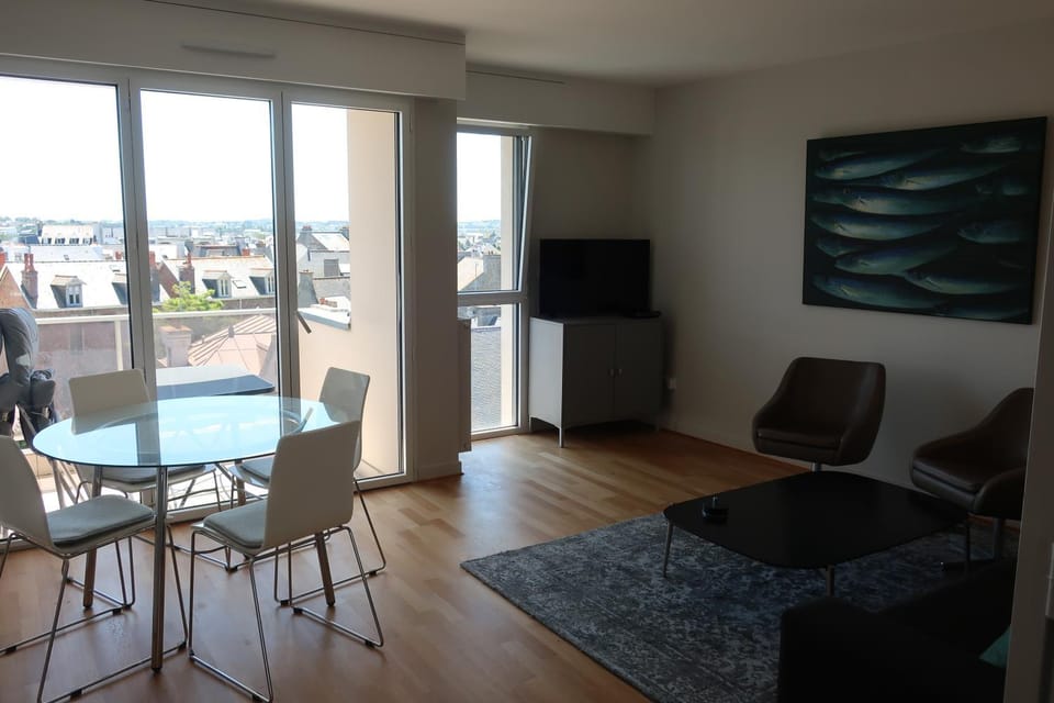 LA PLAGE - Boulevard Hebert Courtoisville Apartment in St-Malo