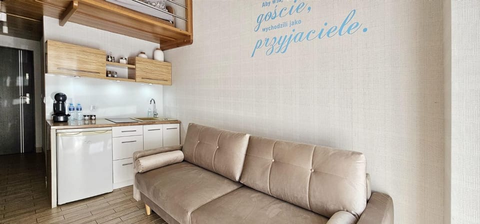 HolidayHomePL Slavia New S8 Międzyzdroje z antresolą i balkonem przy plaży Apartment in Miedzyzdroje