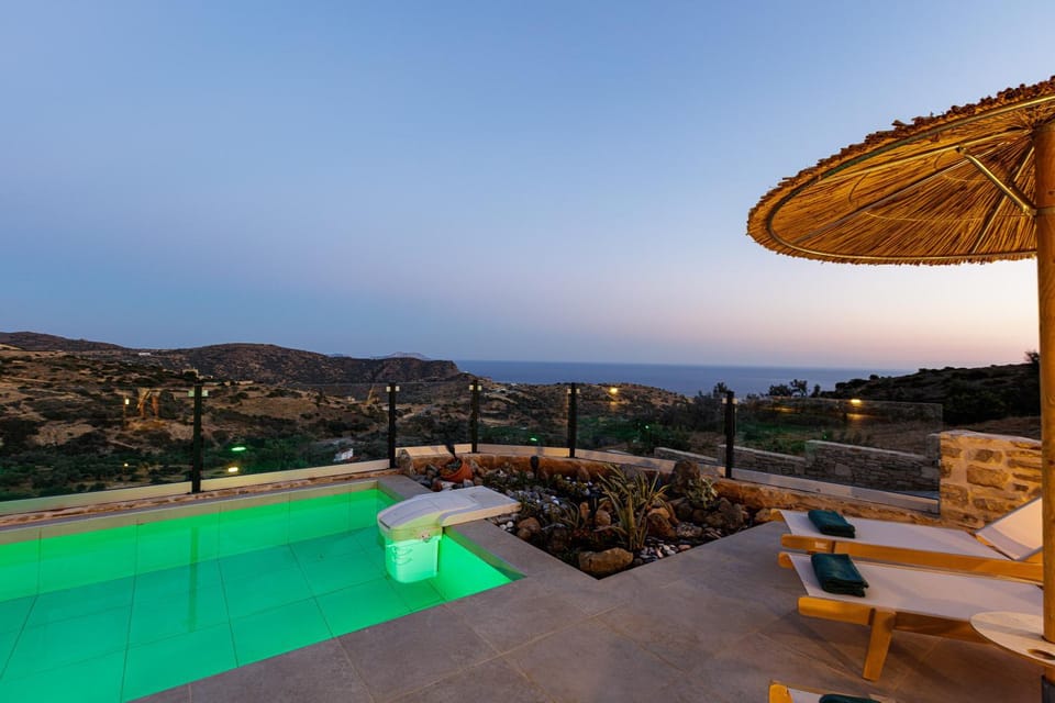 View (from property/room), Swimming pool, Sunset
