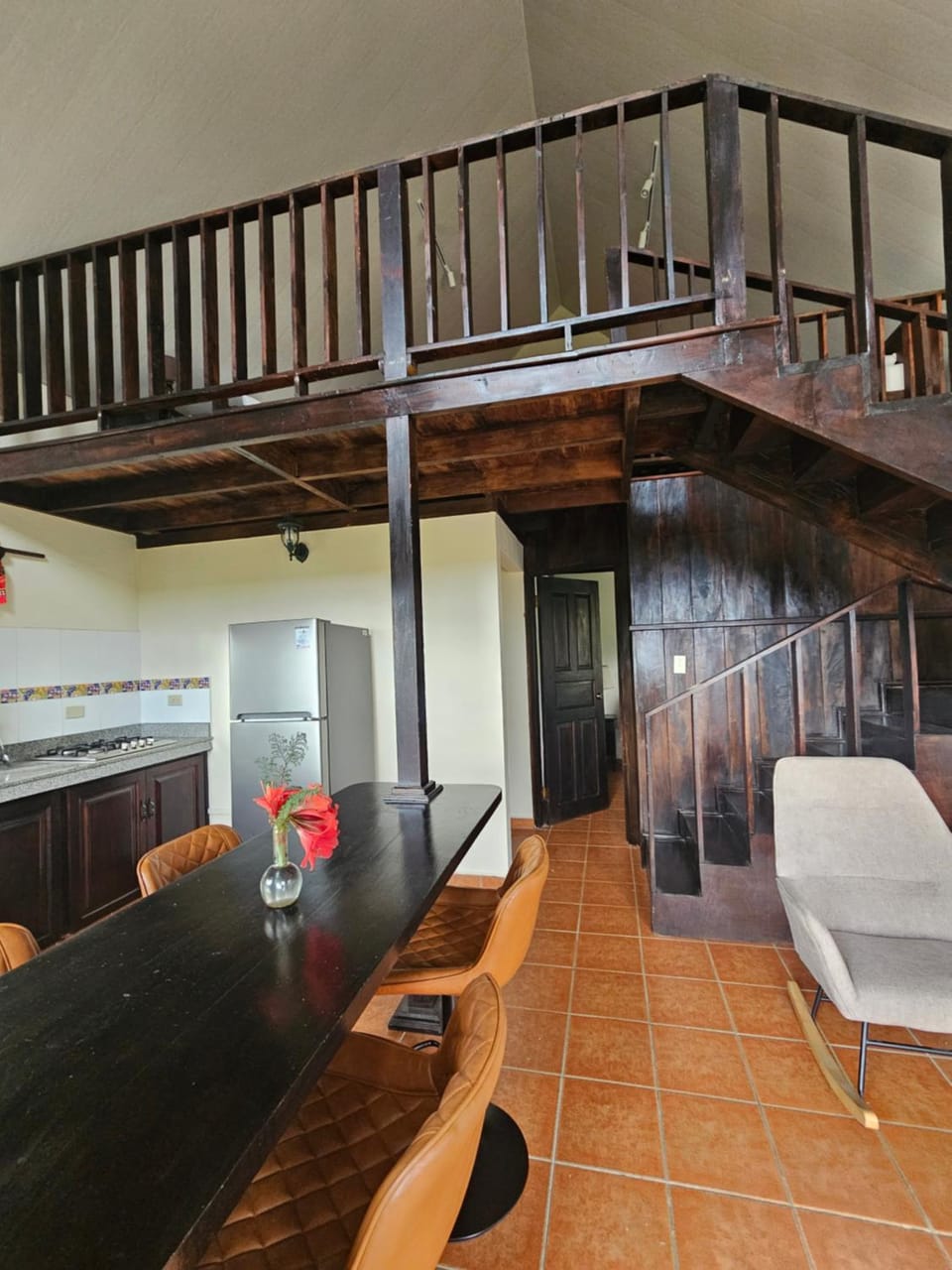 Kitchen or kitchenette, Living room