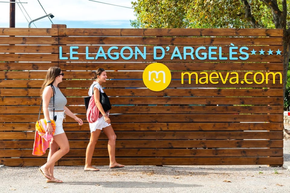 Camping maeva Club Le Lagon d'Argelès Campground/ 
RV Resort in Argeles-sur-Mer