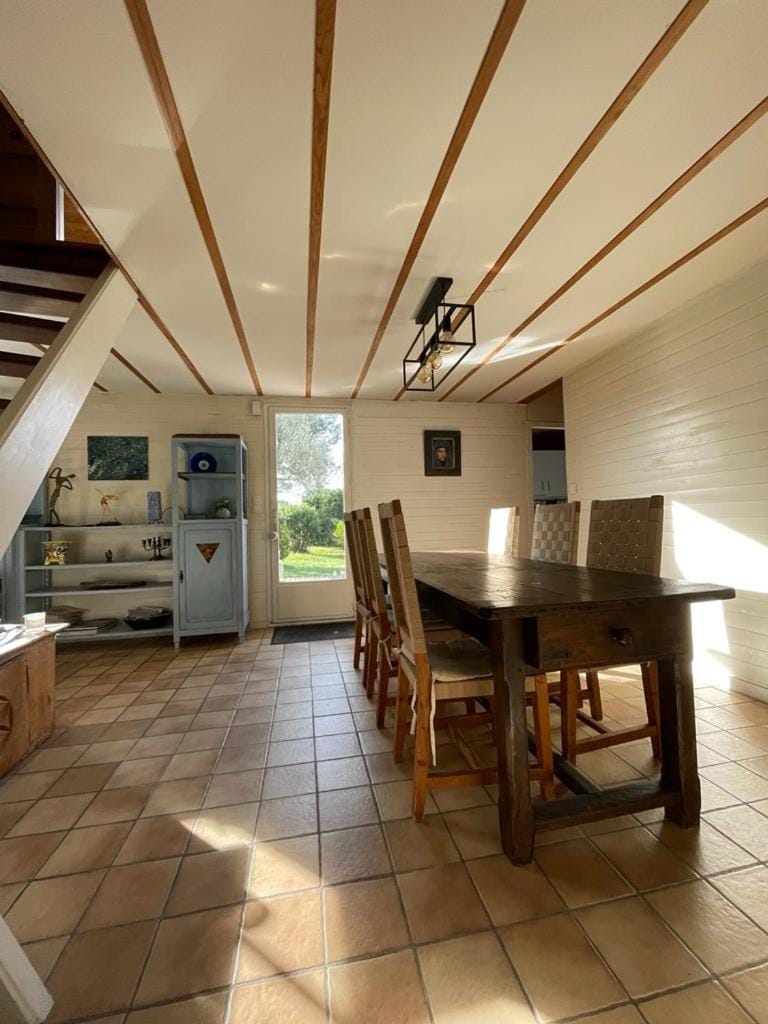 Maison familiale en bois avec piscine, proche du bassin House in Gujan-Mestras