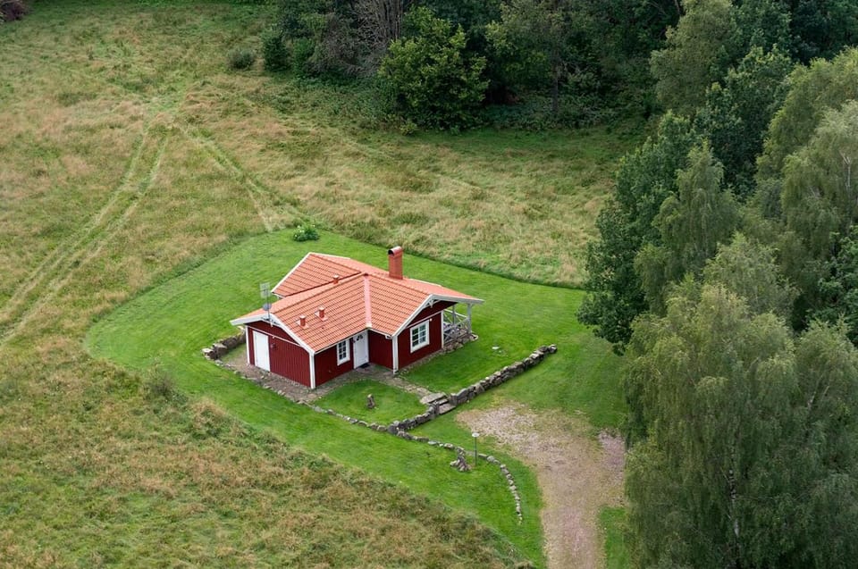 Natural landscape, Bird's eye view, Summer