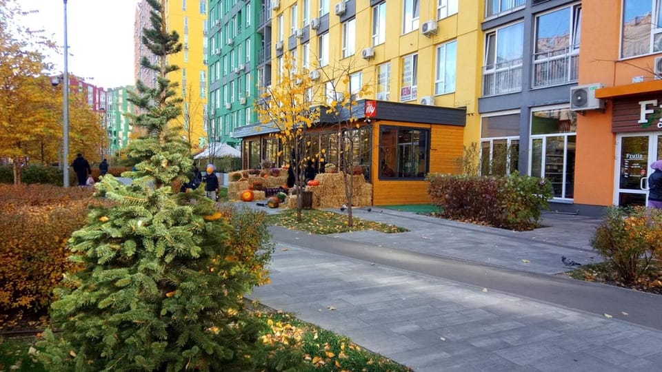 Georgeous Bright Studio in a Bright Residential Complex Comfort Town КТ-08 Apartment in Kiev City - Kyiv