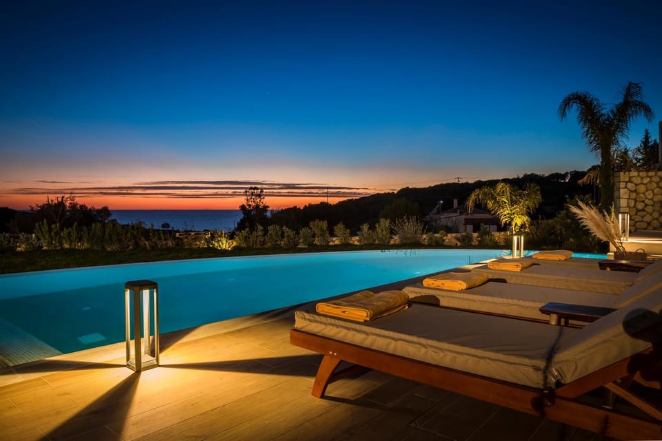Sea view, Sunset
