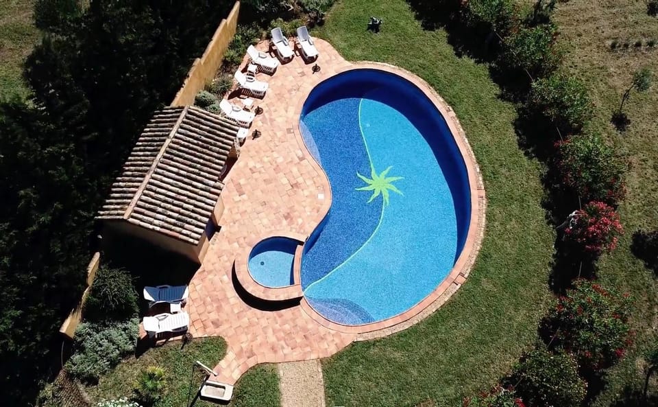 Bird's eye view, Pool view, Swimming pool