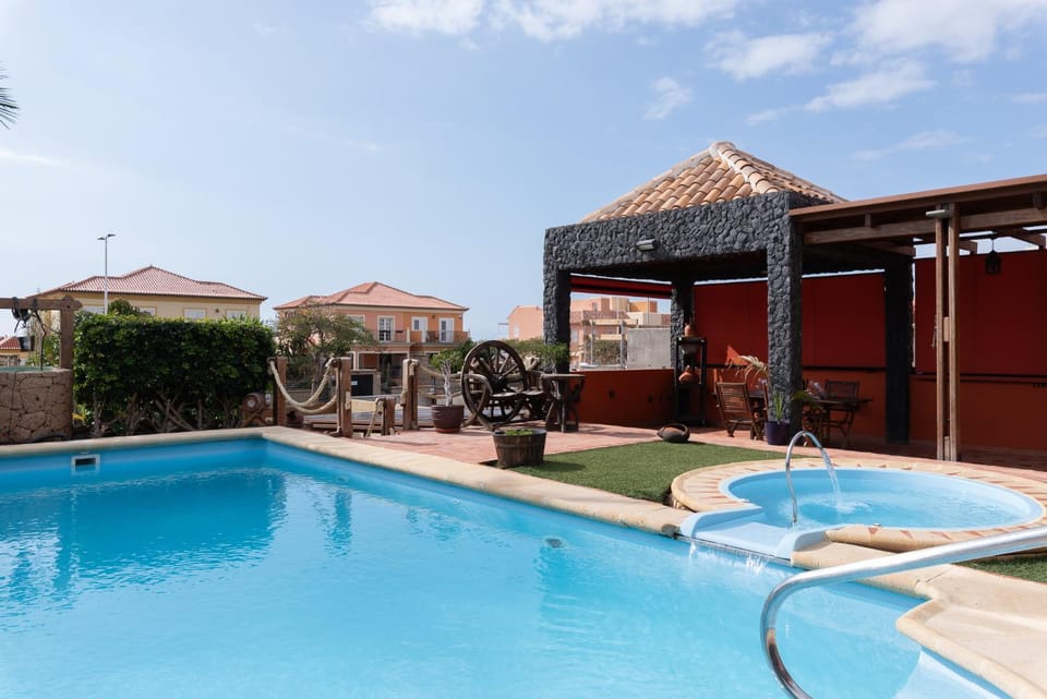 Patio, Day, Pool view, Swimming pool