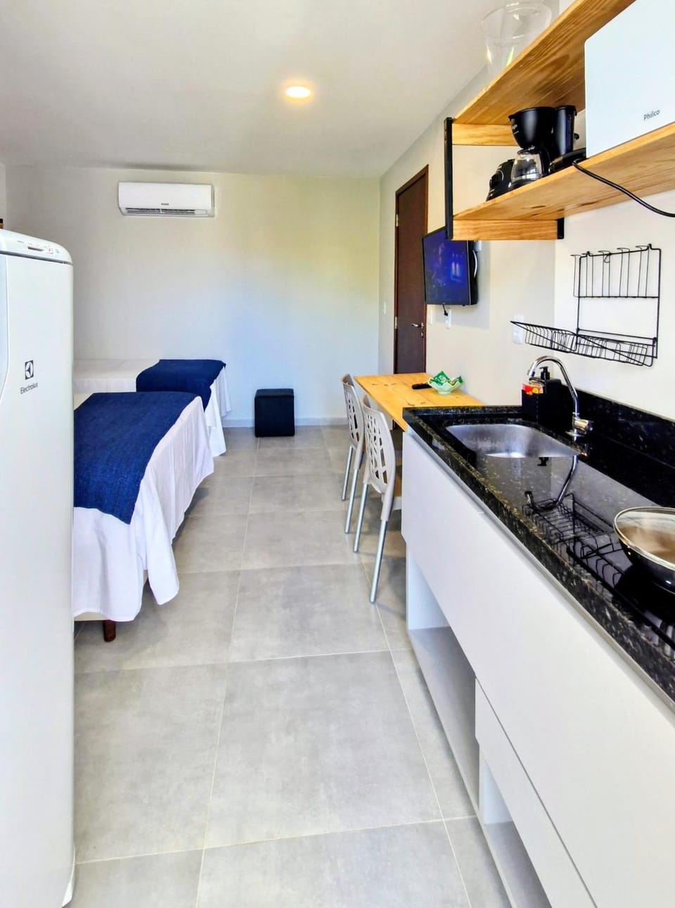MSFlats Paripueira praia varanda c rede cozinha Wifi Ar split Apartment in Paripueira