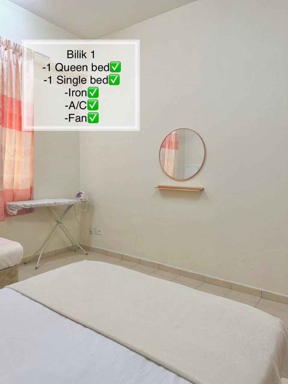 Homestay Kuala Terengganu near Batu Burok, Hospital HSNZ, KTCC Mall, Drawbridge B Apartment in Terengganu, Malaysia