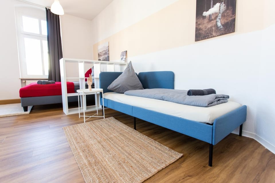 FullHouse - Halle - K46 Apartments - Nespresso - 2 Queensize Beds - SmartTV Apartment in Halle Saale