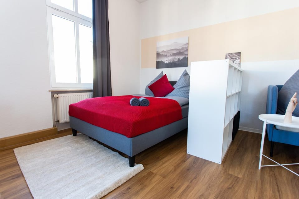 FullHouse - Halle - K46 Apartments - Nespresso - 2 Queensize Beds - SmartTV Apartment in Halle Saale