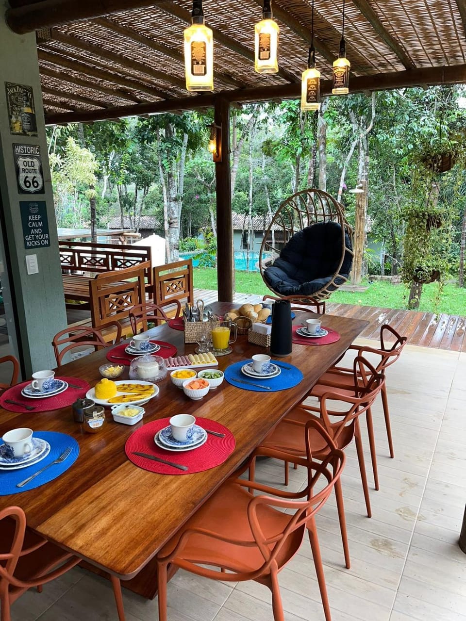 Patio, Breakfast