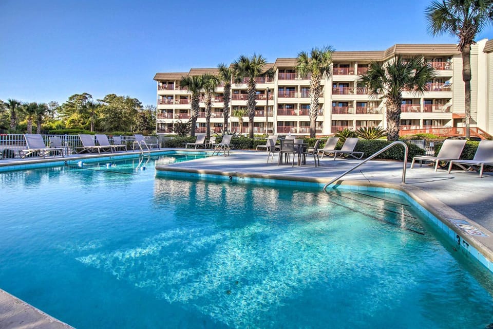Private Beach Access: Hilton Head Island Condo! House in Hilton Head Island