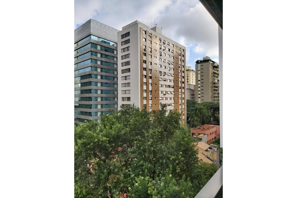 Elegant Flat Jardins - Garagem, Ar Cod, Hotel in Sao Paulo City