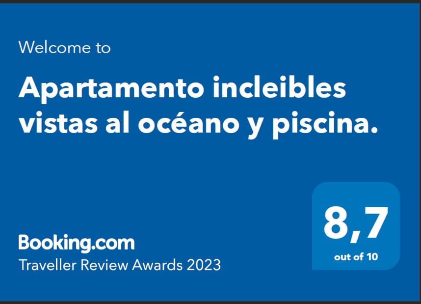 Apartamento incleibles vistas al océano y piscina. Apartment in Acantilados de Los Gigantes