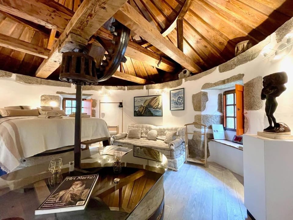 The Cliffs - The Painted Mill House in A Mariña Occidental