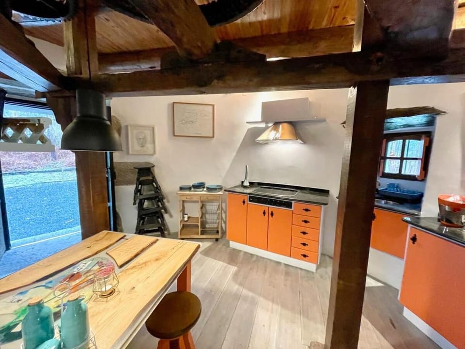 The Cliffs - The Painted Mill House in A Mariña Occidental