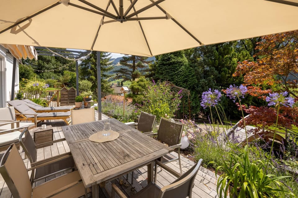 Waldlounge - Gartenwohnung Apartment in Oberstaufen
