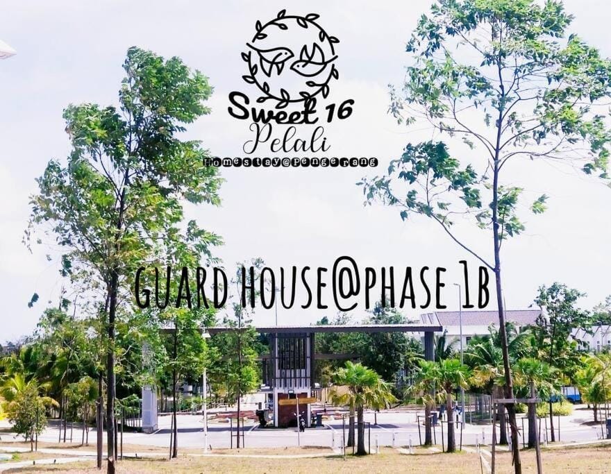 Sweet 16 Pelali Homestay Pengerang (Wifi/Netflix) House in Johor