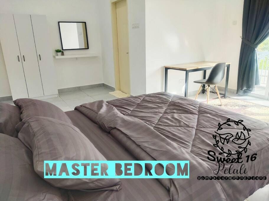 Sweet 16 Pelali Homestay Pengerang (Wifi/Netflix) House in Johor