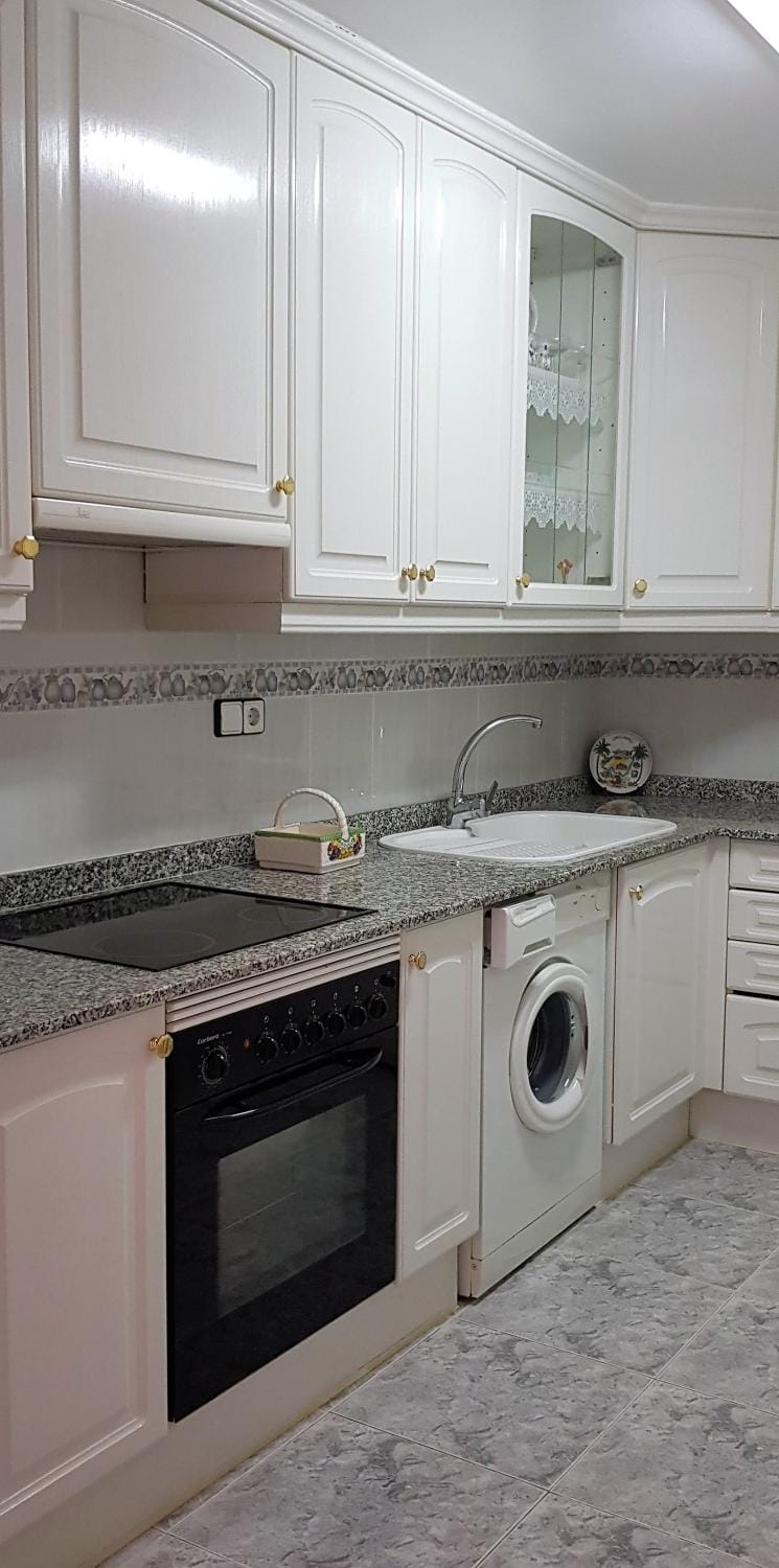 Kitchen or kitchenette, kitchen