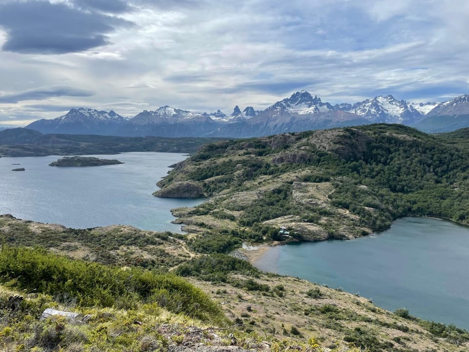 Natural landscape, Lake view, Mountain view