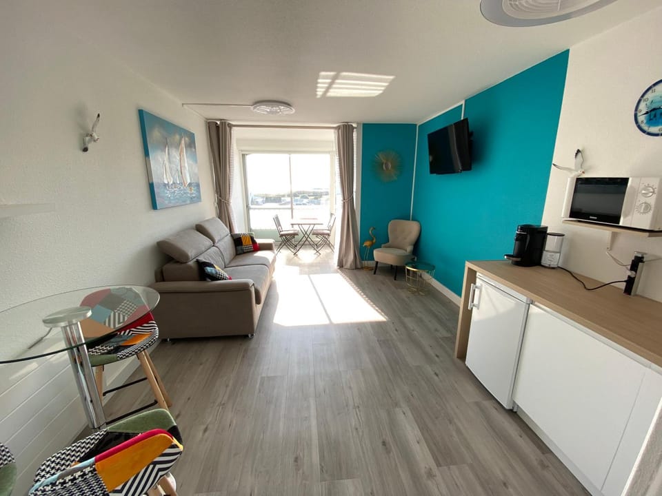 Studio front de mer 'Le Soleillan' Apartment in La Grande-Motte