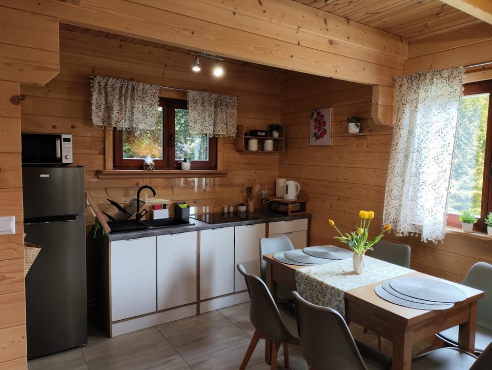 Domki nad Stawem w Rynie House in Lithuania