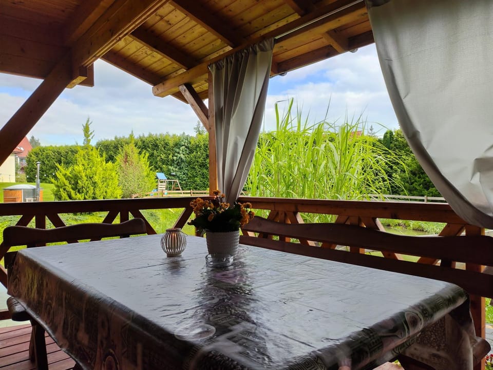 Domki nad Stawem w Rynie House in Lithuania