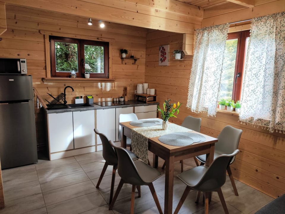 Domki nad Stawem w Rynie House in Lithuania