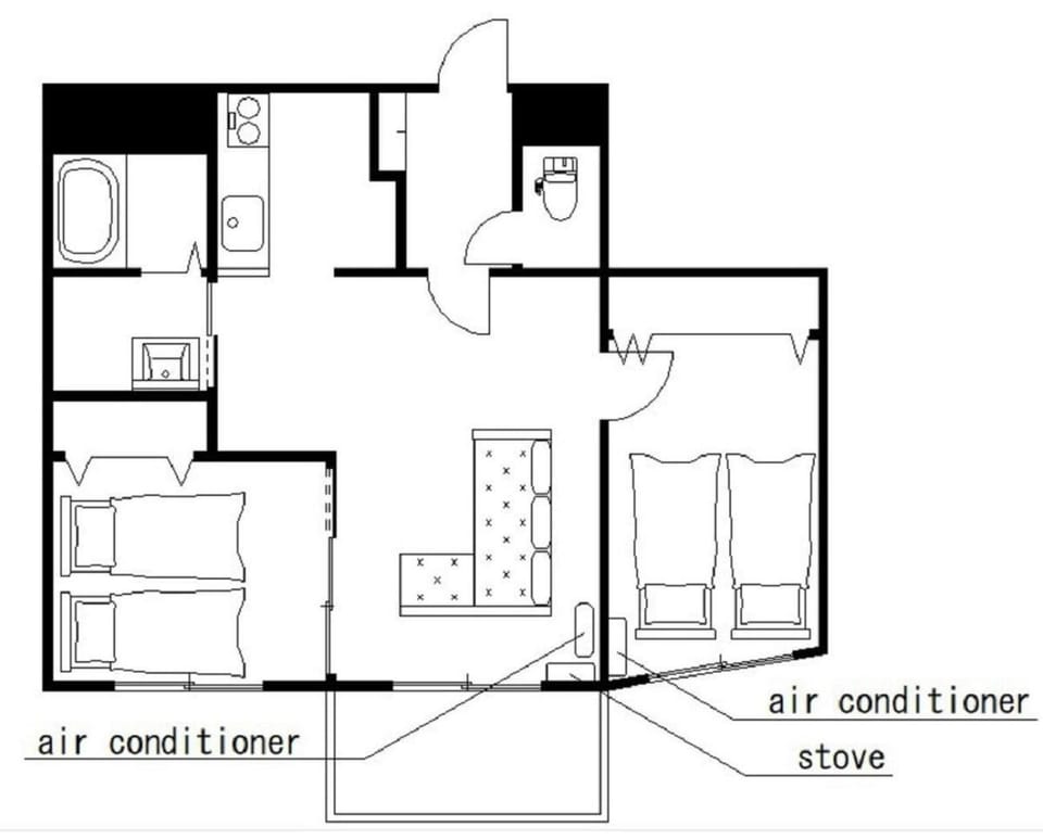 Hassamu 3 Jo 1-11-1 Corole Kotoni - Vacation STAY 11468 Apartment in Sapporo