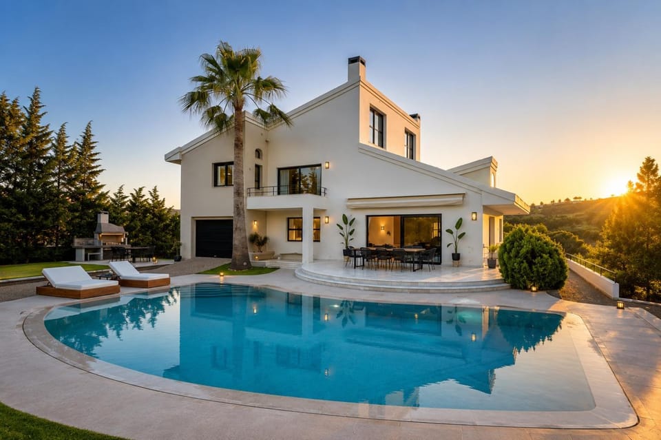 Gregorys Private Luxury Villa with Heated Pool & Gardens Villa in Crete Region