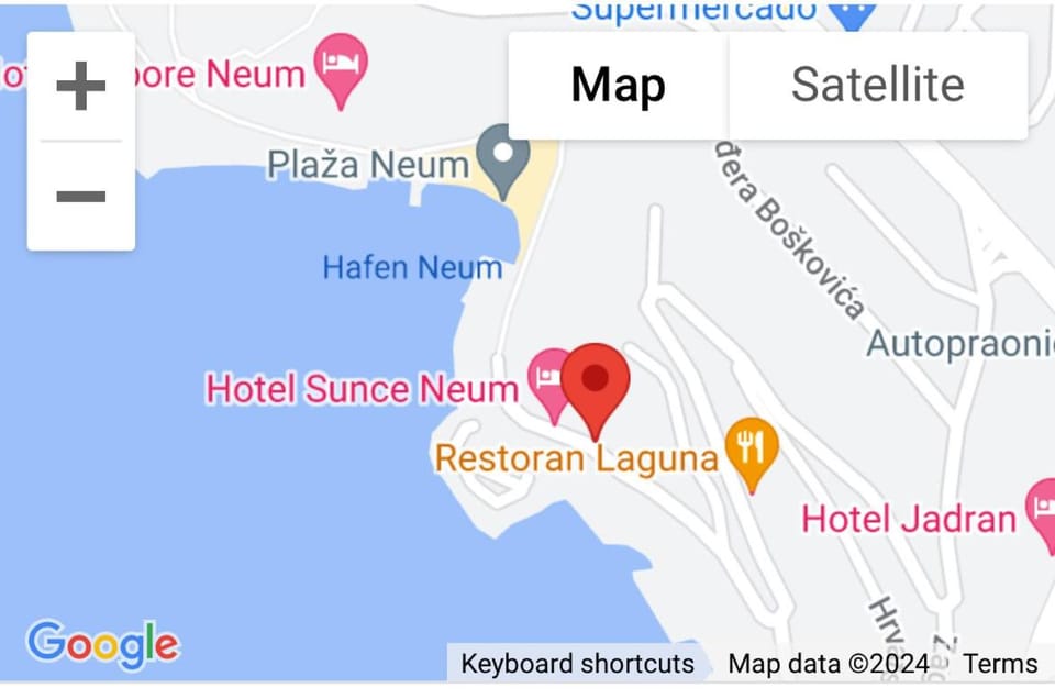 Property building, Text overlay