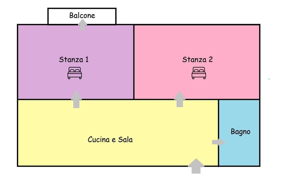 Floor plan, Text overlay