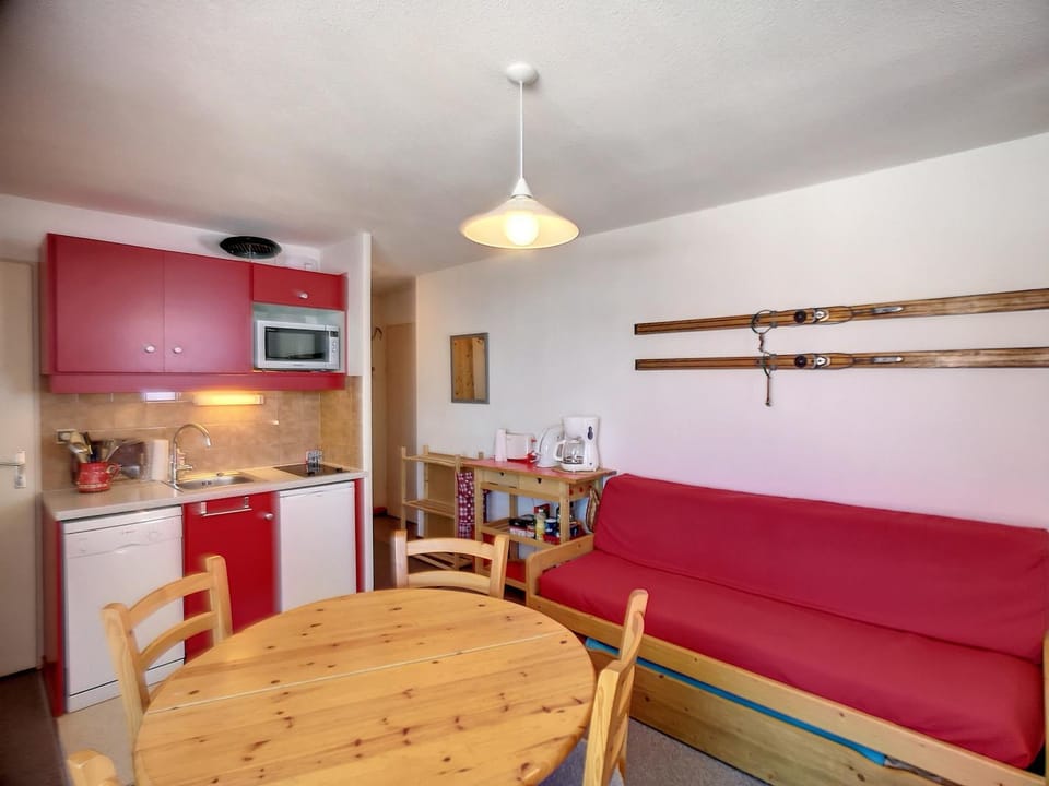 Appartement 3 pièces, ski aux pieds, balcon, idéal pour 5 pers. Apartment in Les Allues