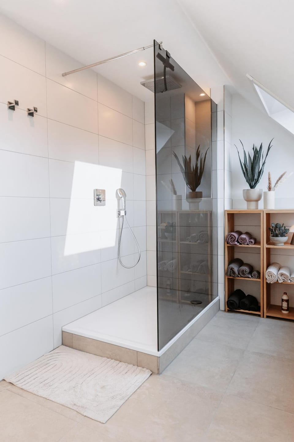 Bathroom, Living room