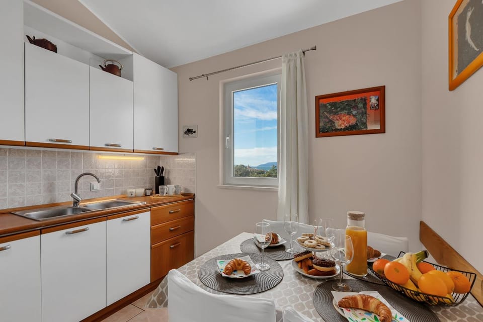 Kitchen or kitchenette, Dining area