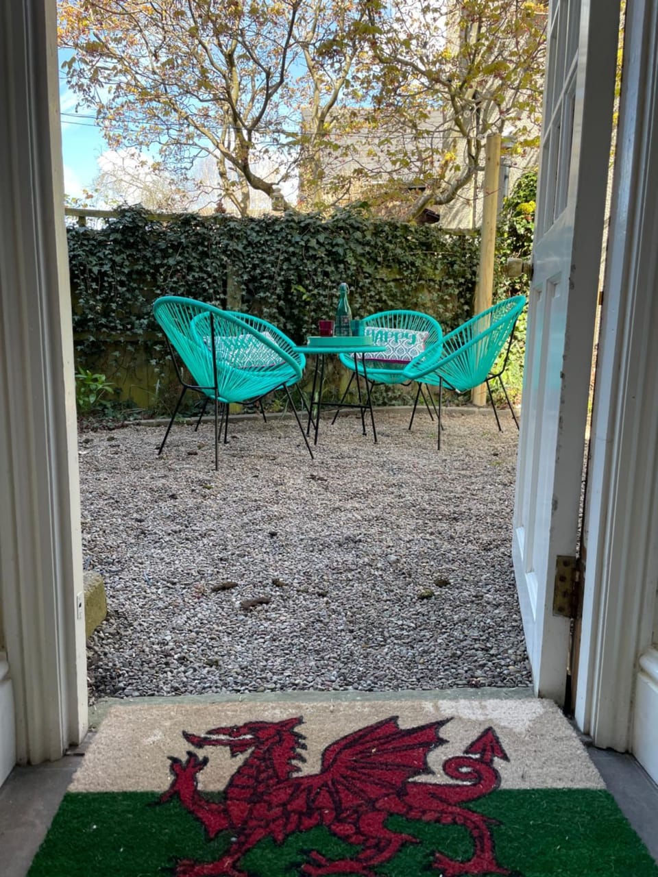 Garden, Seating area, Garden view