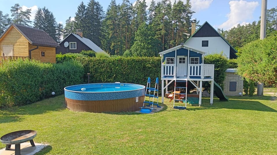 Children play ground, Garden, Swimming pool