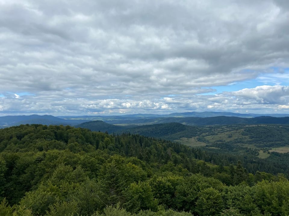 Hiking, Mountain view