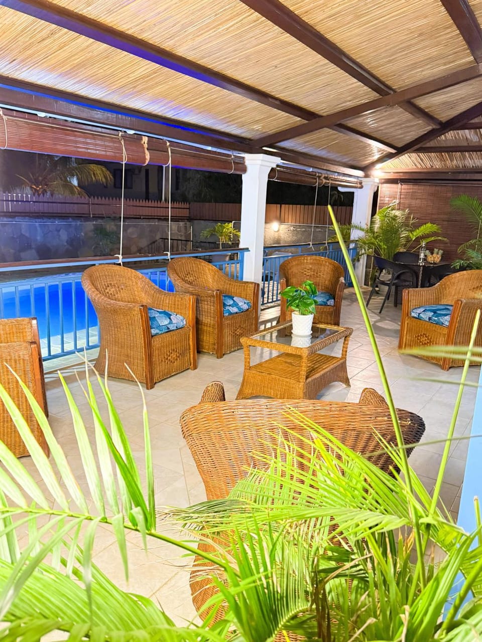 Seating area, Pool view, Swimming pool